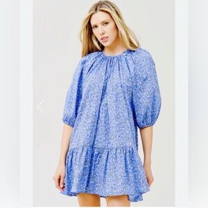 Deluc Angela cotton mini dress size medium